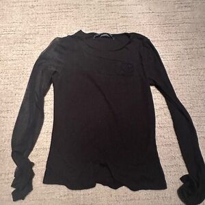 Urban Outfitters Charcoal Long Sleeve Tee